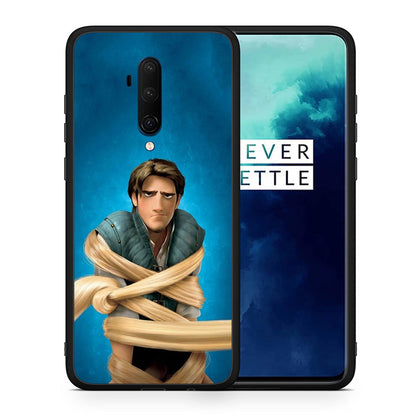 Θήκη Αγίου Βαλεντίνου OnePlus 7T Pro Tangled 1 από τη Smartfits με σχέδιο στο πίσω μέρος και μαύρο περίβλημα | OnePlus 7T Pro Tangled 1 case with colorful back and black bezels