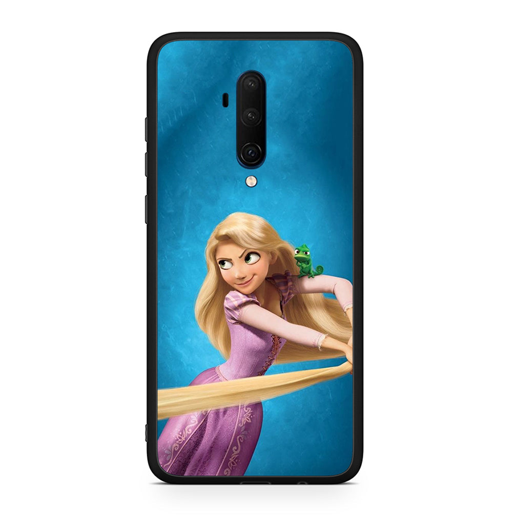OnePlus 7T Pro Tangled 2 Θήκη Αγίου Βαλεντίνου από τη Smartfits με σχέδιο στο πίσω μέρος και μαύρο περίβλημα | Smartphone case with colorful back and black bezels by Smartfits