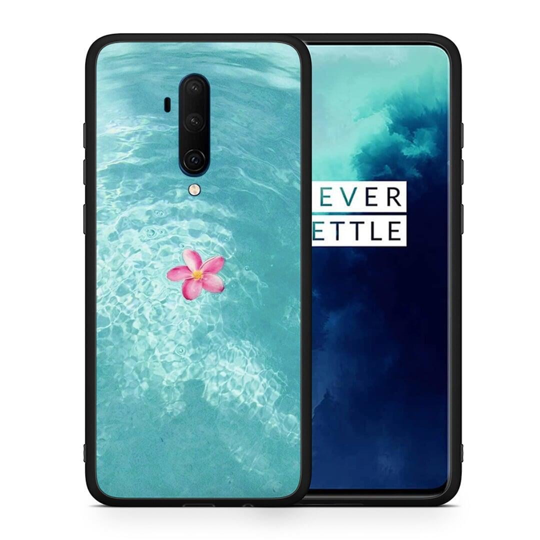 Θήκη OnePlus 7T Pro Water Flower από τη Smartfits με σχέδιο στο πίσω μέρος και μαύρο περίβλημα | OnePlus 7T Pro Water Flower case with colorful back and black bezels