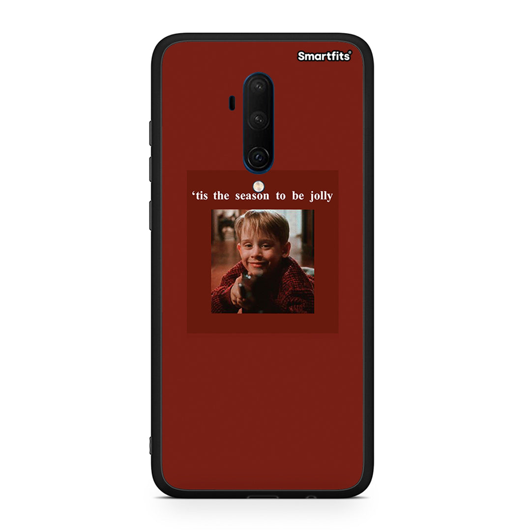 OnePlus 7T Pro Xmas Ultimate Spirit θήκη από τη Smartfits με σχέδιο στο πίσω μέρος και μαύρο περίβλημα | Smartphone case with colorful back and black bezels by Smartfits