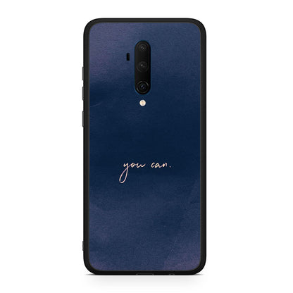 OnePlus 7T Pro You Can θήκη από τη Smartfits με σχέδιο στο πίσω μέρος και μαύρο περίβλημα | Smartphone case with colorful back and black bezels by Smartfits