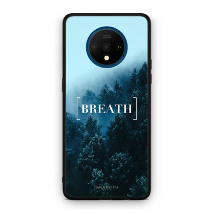 4 - OnePlus 7T Breath Quote case, cover, bumper
