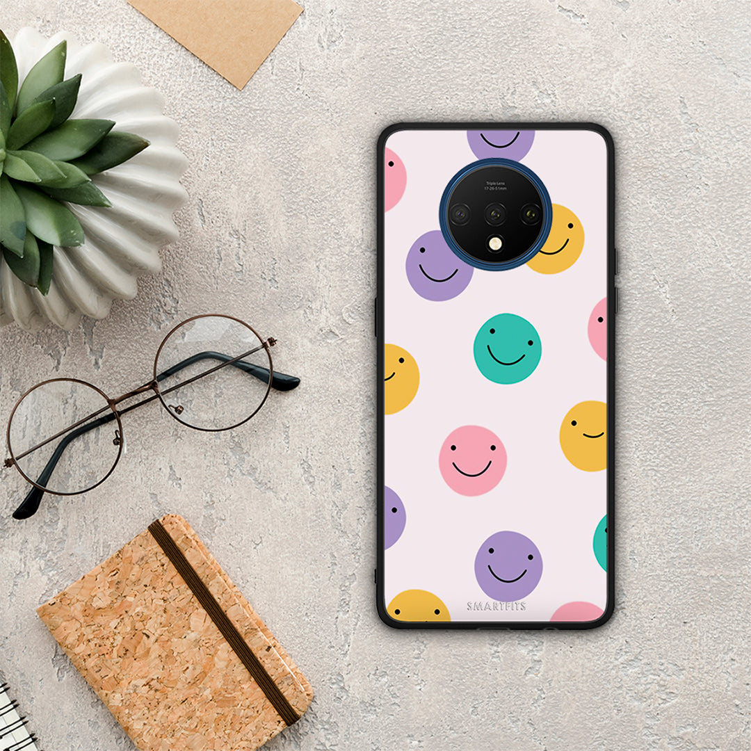 Smiley Faces - OnePlus 7T θήκη