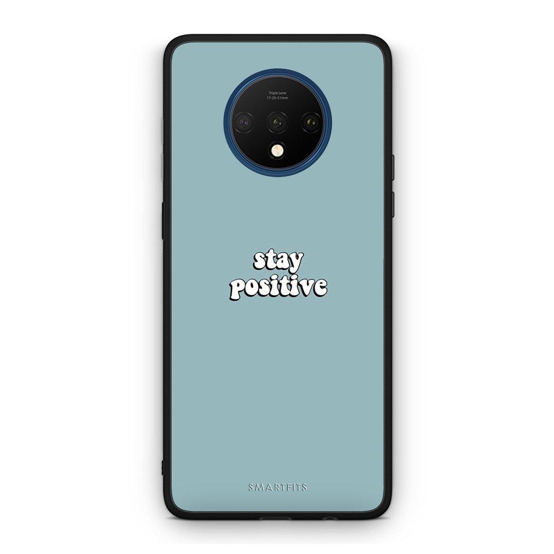 4 - OnePlus 7T Positive Text case, cover, bumper