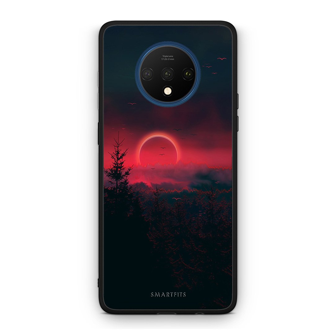 4 - OnePlus 7T Sunset Tropic case, cover, bumper