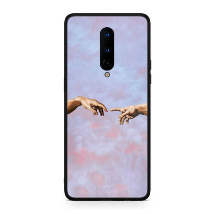OnePlus 8 Adam Hand θήκη από τη Smartfits με σχέδιο στο πίσω μέρος και μαύρο περίβλημα | Smartphone case with colorful back and black bezels by Smartfits