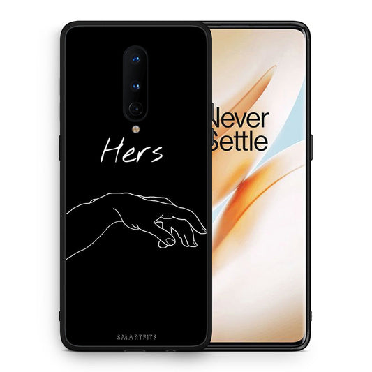 Θήκη Αγίου Βαλεντίνου OnePlus 8 Aeshetic Love 1 από τη Smartfits με σχέδιο στο πίσω μέρος και μαύρο περίβλημα | OnePlus 8 Aeshetic Love 1 case with colorful back and black bezels