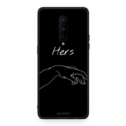 OnePlus 8 Aeshetic Love 1 Θήκη Αγίου Βαλεντίνου από τη Smartfits με σχέδιο στο πίσω μέρος και μαύρο περίβλημα | Smartphone case with colorful back and black bezels by Smartfits