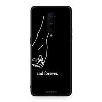 Thumbnail for OnePlus 8 Always & Forever 2 Θήκη Αγίου Βαλεντίνου από τη Smartfits με σχέδιο στο πίσω μέρος και μαύρο περίβλημα | Smartphone case with colorful back and black bezels by Smartfits