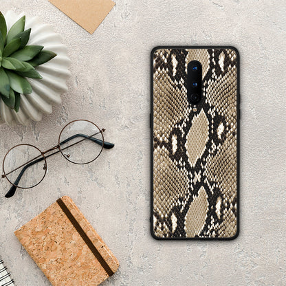 Animal Fashion Snake - OnePlus 8 θήκη