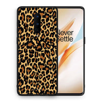 Thumbnail for Θήκη OnePlus 8 Leopard Animal από τη Smartfits με σχέδιο στο πίσω μέρος και μαύρο περίβλημα | OnePlus 8 Leopard Animal case with colorful back and black bezels