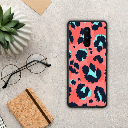 Animal Pink Leopard - OnePlus 8 θήκη