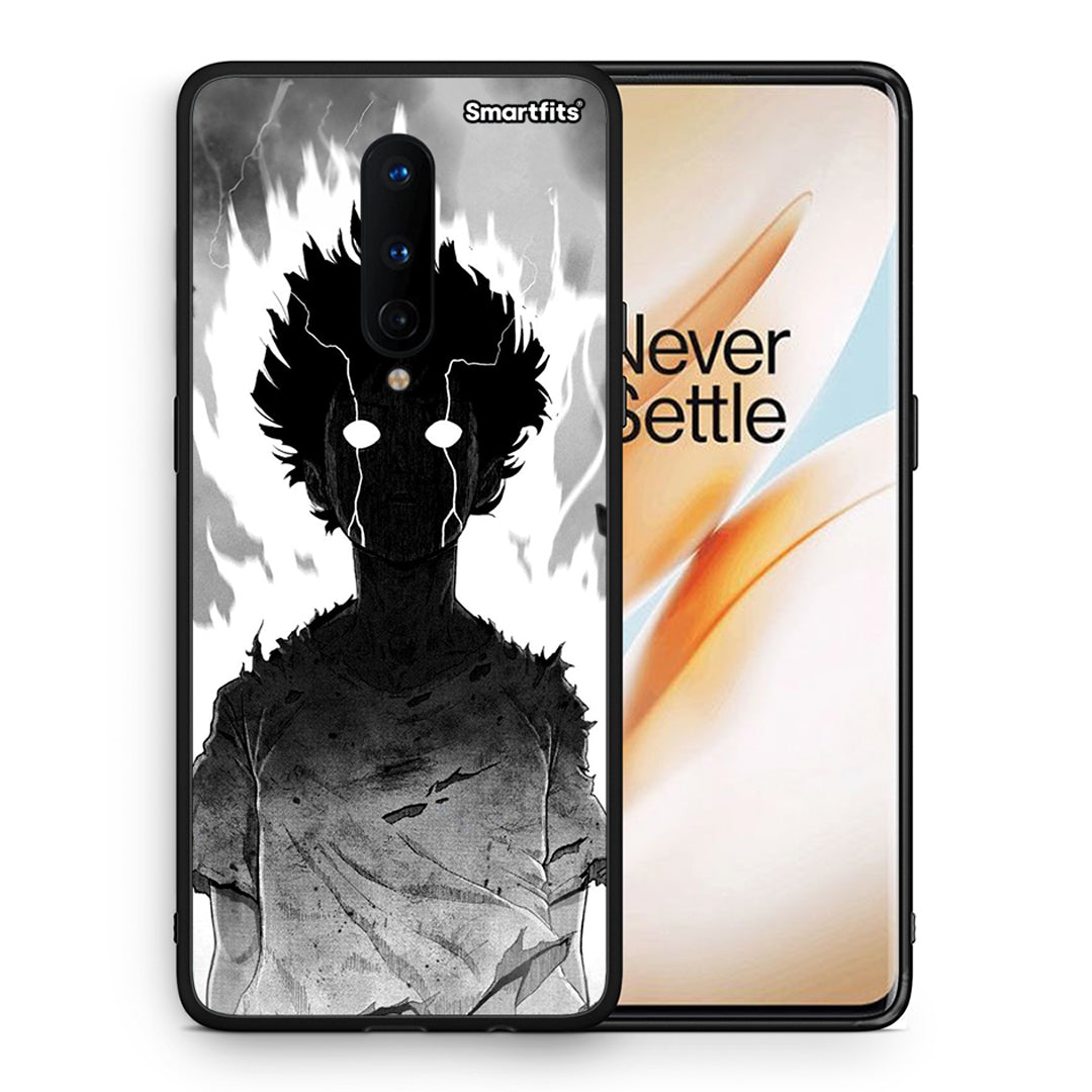 Θήκη OnePlus 8 Anime Boy από τη Smartfits με σχέδιο στο πίσω μέρος και μαύρο περίβλημα | OnePlus 8 Anime Boy case with colorful back and black bezels