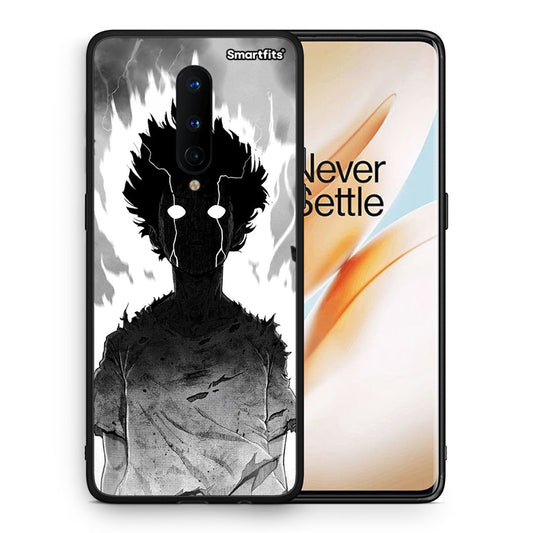 Θήκη OnePlus 8 Anime Boy από τη Smartfits με σχέδιο στο πίσω μέρος και μαύρο περίβλημα | OnePlus 8 Anime Boy case with colorful back and black bezels