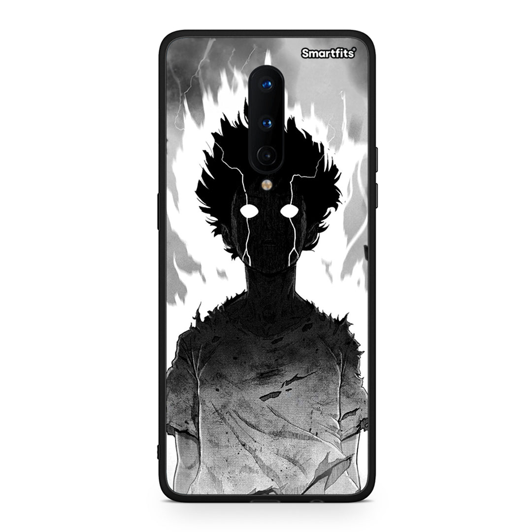 OnePlus 8 Anime Boy Θήκη από τη Smartfits με σχέδιο στο πίσω μέρος και μαύρο περίβλημα | Smartphone case with colorful back and black bezels by Smartfits