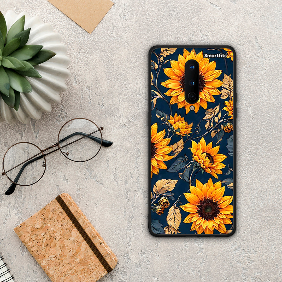 Autumn Sunflowers - OnePlus 8 θήκη