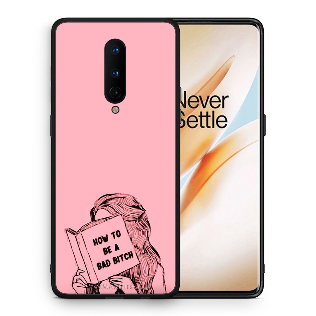 Θήκη OnePlus 8 Bad Bitch από τη Smartfits με σχέδιο στο πίσω μέρος και μαύρο περίβλημα | OnePlus 8 Bad Bitch case with colorful back and black bezels