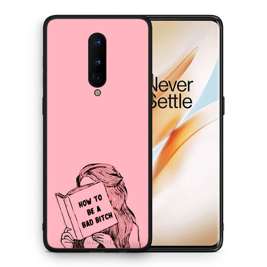 Θήκη OnePlus 8 Bad Bitch από τη Smartfits με σχέδιο στο πίσω μέρος και μαύρο περίβλημα | OnePlus 8 Bad Bitch case with colorful back and black bezels