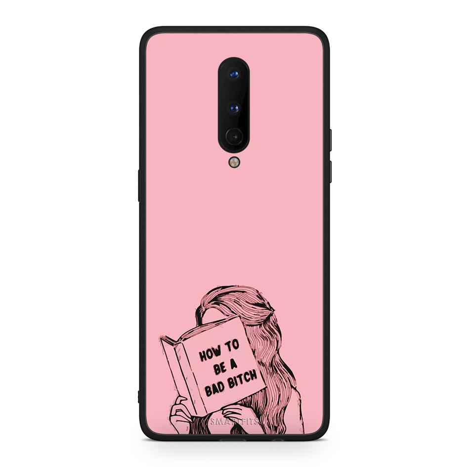 OnePlus 8 Bad Bitch θήκη από τη Smartfits με σχέδιο στο πίσω μέρος και μαύρο περίβλημα | Smartphone case with colorful back and black bezels by Smartfits