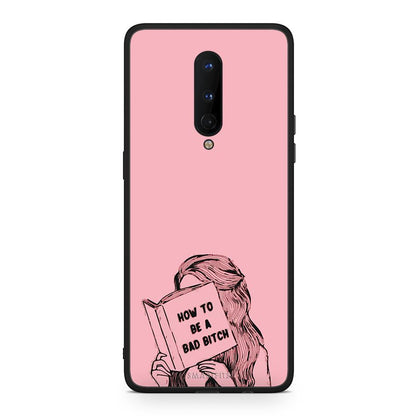 OnePlus 8 Bad Bitch θήκη από τη Smartfits με σχέδιο στο πίσω μέρος και μαύρο περίβλημα | Smartphone case with colorful back and black bezels by Smartfits