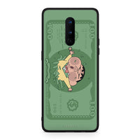 Thumbnail for OnePlus 8 Big Money Θήκη Αγίου Βαλεντίνου από τη Smartfits με σχέδιο στο πίσω μέρος και μαύρο περίβλημα | Smartphone case with colorful back and black bezels by Smartfits