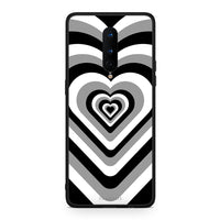 Thumbnail for OnePlus 8 Black Hearts θήκη από τη Smartfits με σχέδιο στο πίσω μέρος και μαύρο περίβλημα | Smartphone case with colorful back and black bezels by Smartfits