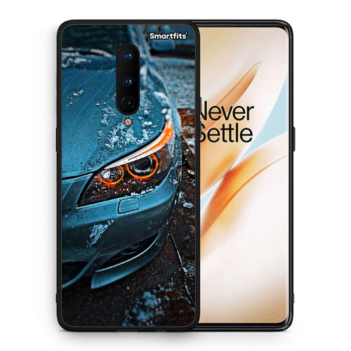 Θήκη OnePlus 8 Bmw E60 από τη Smartfits με σχέδιο στο πίσω μέρος και μαύρο περίβλημα | OnePlus 8 Bmw E60 case with colorful back and black bezels
