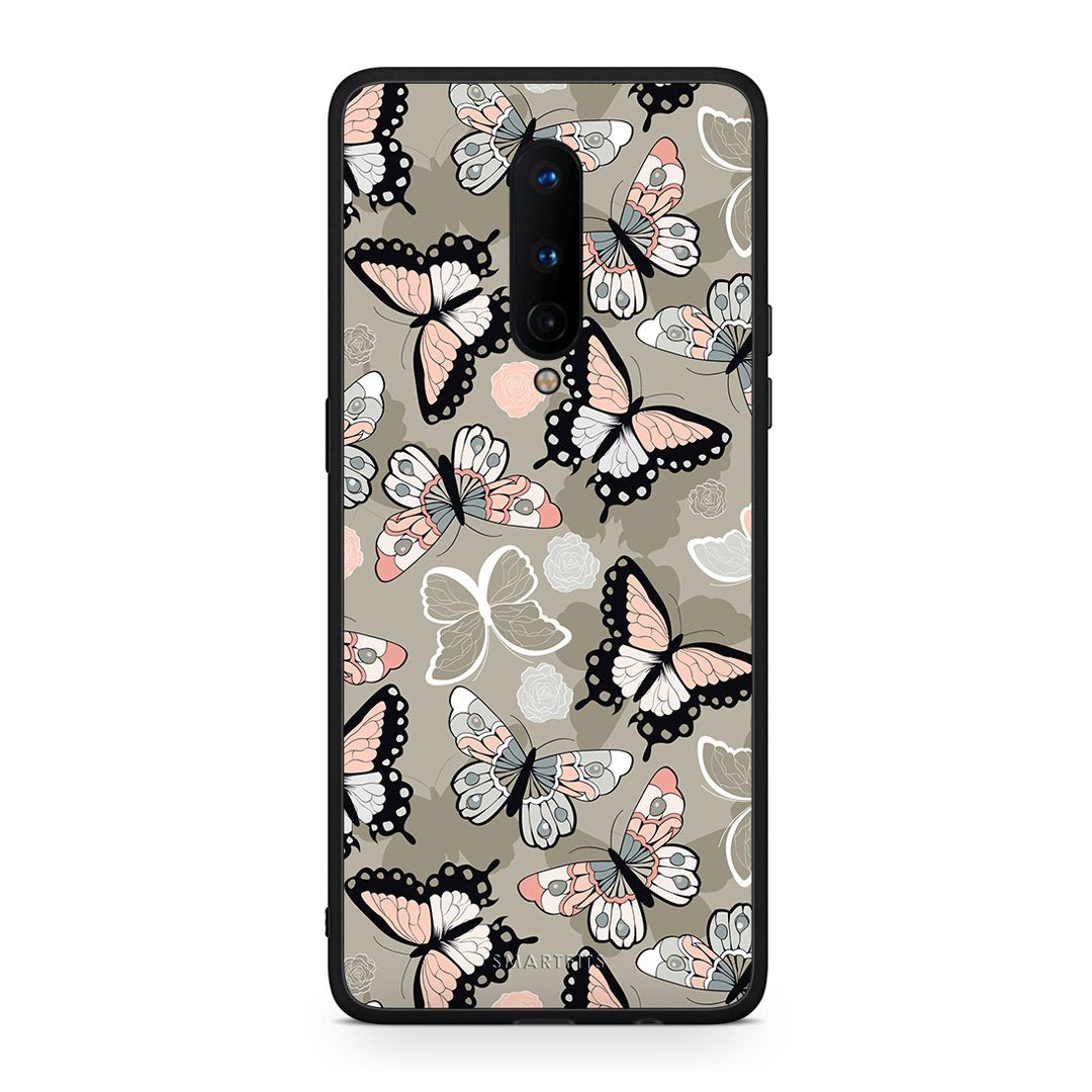 135 - OnePlus 8  Butterflies Boho case, cover, bumper