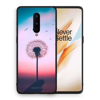 Θήκη OnePlus 8 Wish Boho από τη Smartfits με σχέδιο στο πίσω μέρος και μαύρο περίβλημα | OnePlus 8 Wish Boho case with colorful back and black bezels