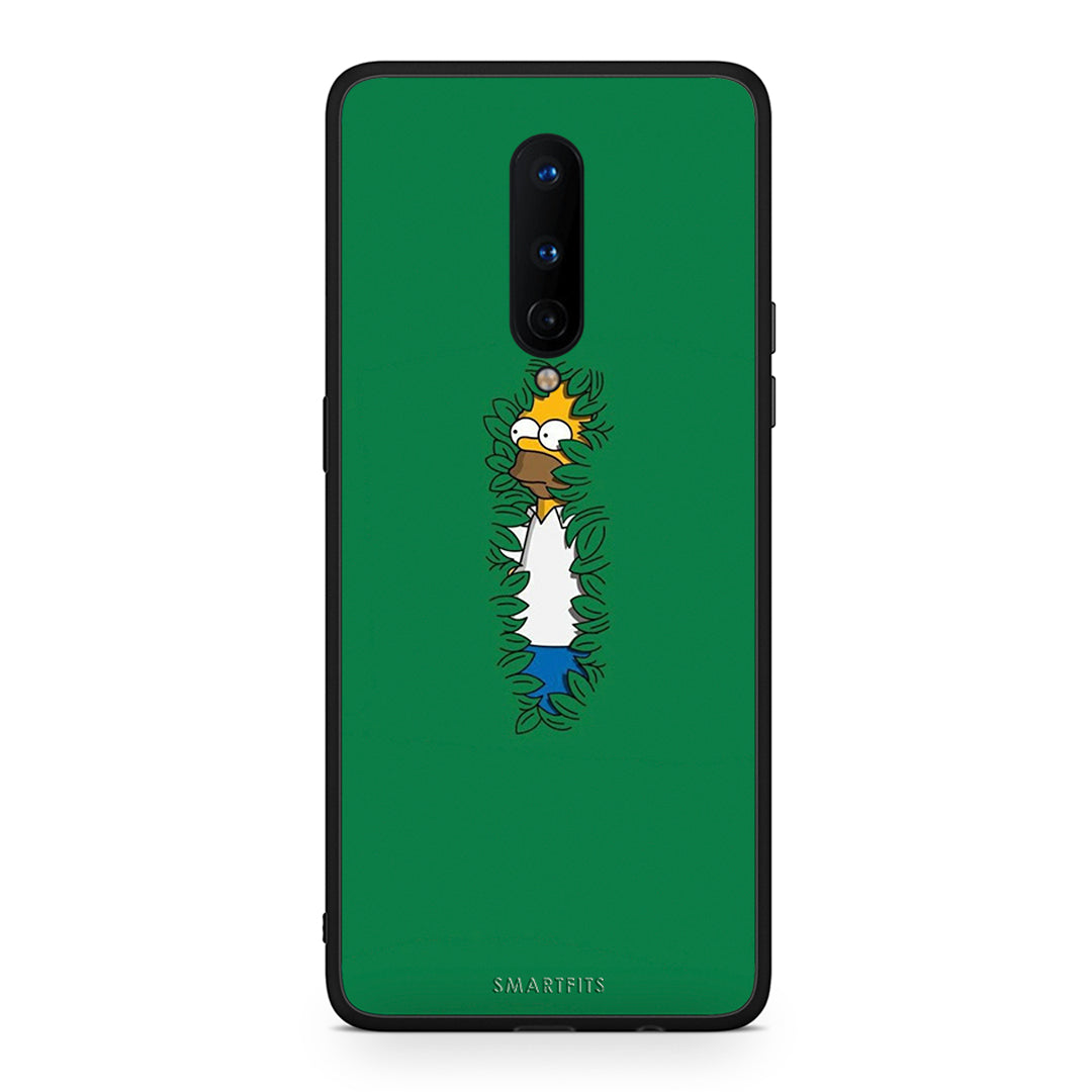 OnePlus 8 Bush Man Θήκη Αγίου Βαλεντίνου από τη Smartfits με σχέδιο στο πίσω μέρος και μαύρο περίβλημα | Smartphone case with colorful back and black bezels by Smartfits