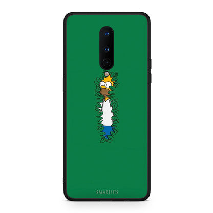OnePlus 8 Bush Man Θήκη Αγίου Βαλεντίνου από τη Smartfits με σχέδιο στο πίσω μέρος και μαύρο περίβλημα | Smartphone case with colorful back and black bezels by Smartfits