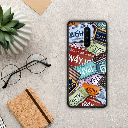 Car Plates - OnePlus 8 θήκη