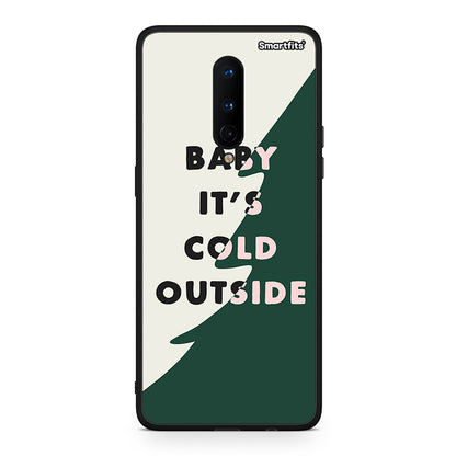 OnePlus 8 Cold Outside θήκη από τη Smartfits με σχέδιο στο πίσω μέρος και μαύρο περίβλημα | Smartphone case with colorful back and black bezels by Smartfits