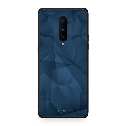 39 - OnePlus 8  Blue Abstract Geometric case, cover, bumper