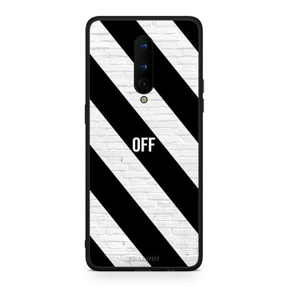 OnePlus 8 Get Off θήκη από τη Smartfits με σχέδιο στο πίσω μέρος και μαύρο περίβλημα | Smartphone case with colorful back and black bezels by Smartfits