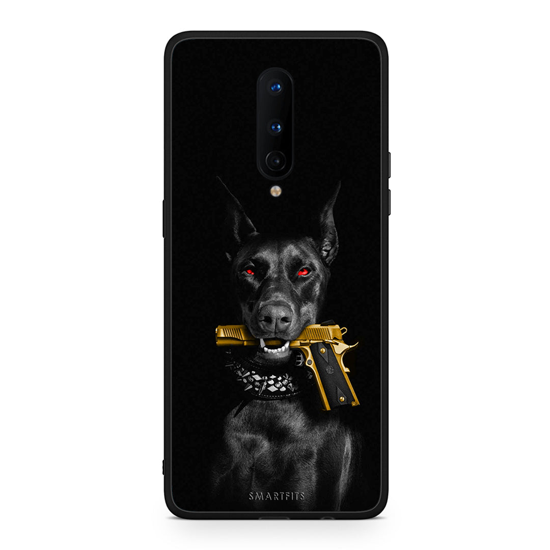 OnePlus 8 Golden Gun Θήκη Αγίου Βαλεντίνου από τη Smartfits με σχέδιο στο πίσω μέρος και μαύρο περίβλημα | Smartphone case with colorful back and black bezels by Smartfits
