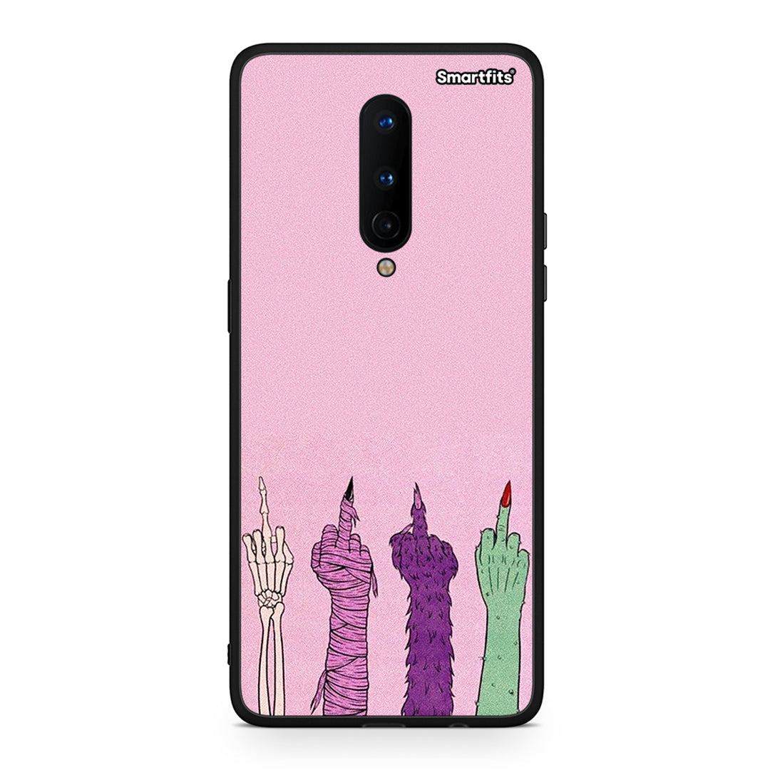 OnePlus 8 Halloween Be A Lady Θήκη από τη Smartfits με σχέδιο στο πίσω μέρος και μαύρο περίβλημα | Smartphone case with colorful back and black bezels by Smartfits