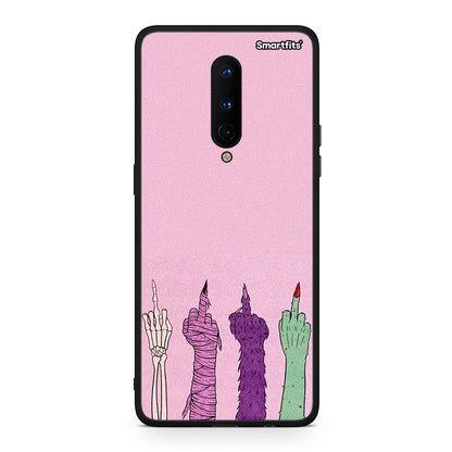 OnePlus 8 Halloween Be A Lady Θήκη από τη Smartfits με σχέδιο στο πίσω μέρος και μαύρο περίβλημα | Smartphone case with colorful back and black bezels by Smartfits