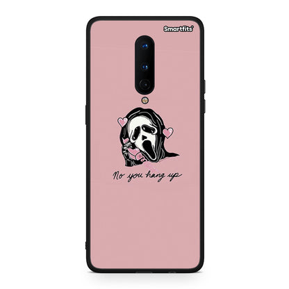 OnePlus 8 Halloween Hang Up Θήκη από τη Smartfits με σχέδιο στο πίσω μέρος και μαύρο περίβλημα | Smartphone case with colorful back and black bezels by Smartfits