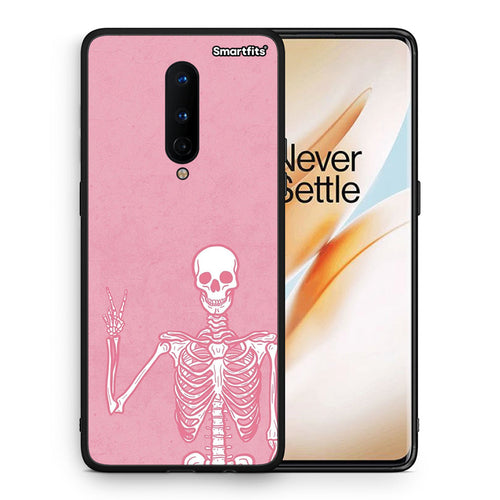 Θήκη OnePlus 8 Halloween Motivation από τη Smartfits με σχέδιο στο πίσω μέρος και μαύρο περίβλημα | OnePlus 8 Halloween Motivation case with colorful back and black bezels