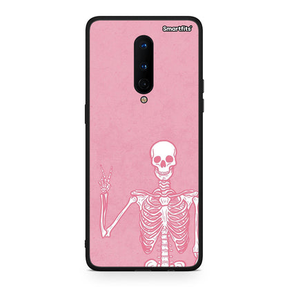 OnePlus 8 Halloween Motivation Θήκη από τη Smartfits με σχέδιο στο πίσω μέρος και μαύρο περίβλημα | Smartphone case with colorful back and black bezels by Smartfits