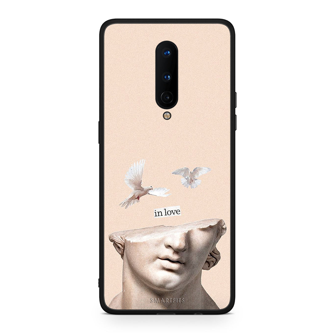 OnePlus 8 In Love θήκη από τη Smartfits με σχέδιο στο πίσω μέρος και μαύρο περίβλημα | Smartphone case with colorful back and black bezels by Smartfits