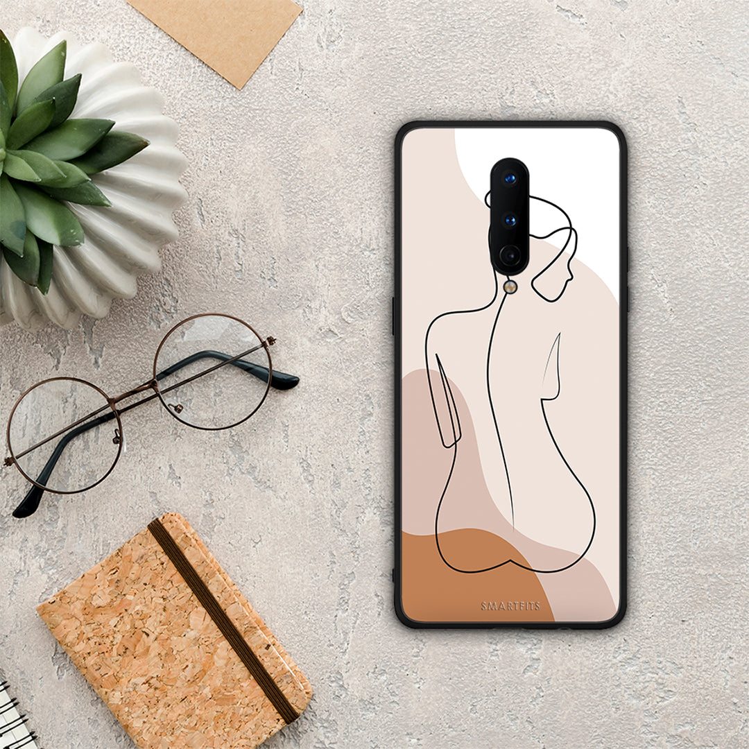 LineArt Woman - OnePlus 8 θήκη
