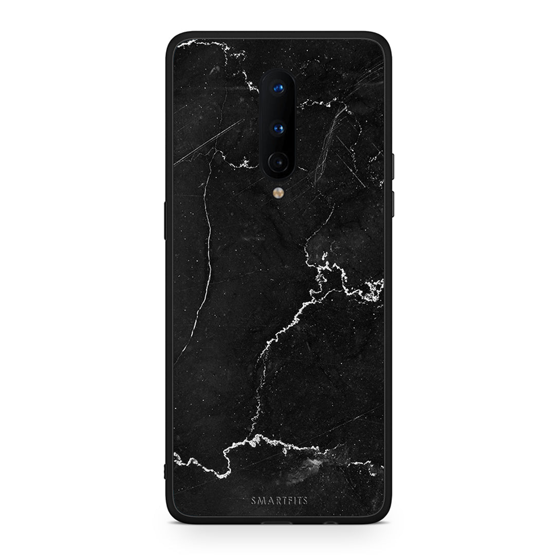 OnePlus 8 Marble Black θήκη από τη Smartfits με σχέδιο στο πίσω μέρος και μαύρο περίβλημα | Smartphone case with colorful back and black bezels by Smartfits