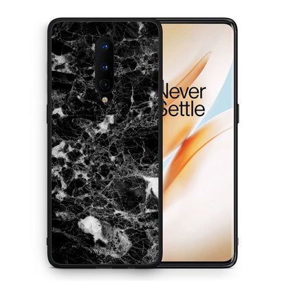 Θήκη OnePlus 8 Male Marble από τη Smartfits με σχέδιο στο πίσω μέρος και μαύρο περίβλημα | OnePlus 8 Male Marble case with colorful back and black bezels