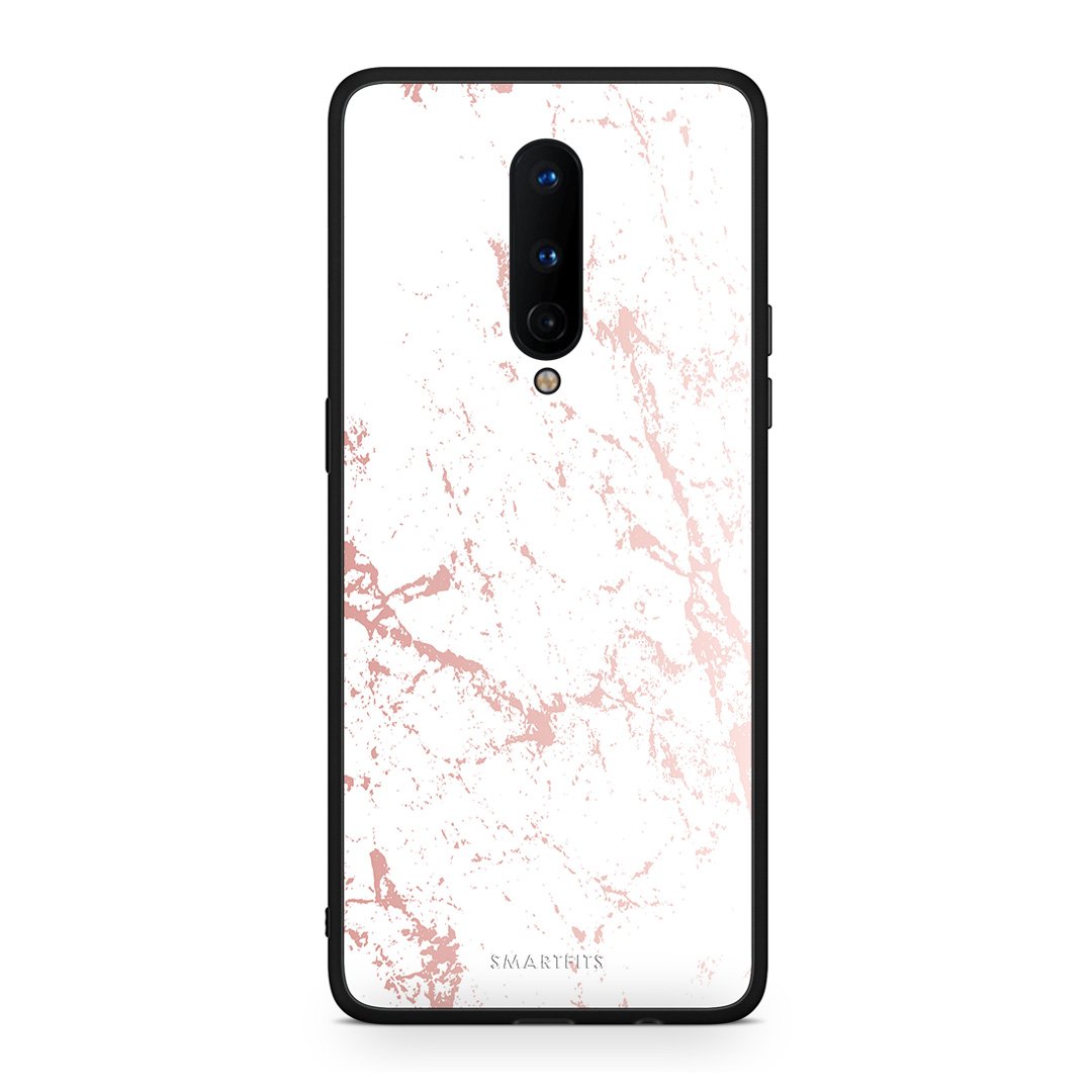 116 - OnePlus 8  Pink Splash Marble case, cover, bumper