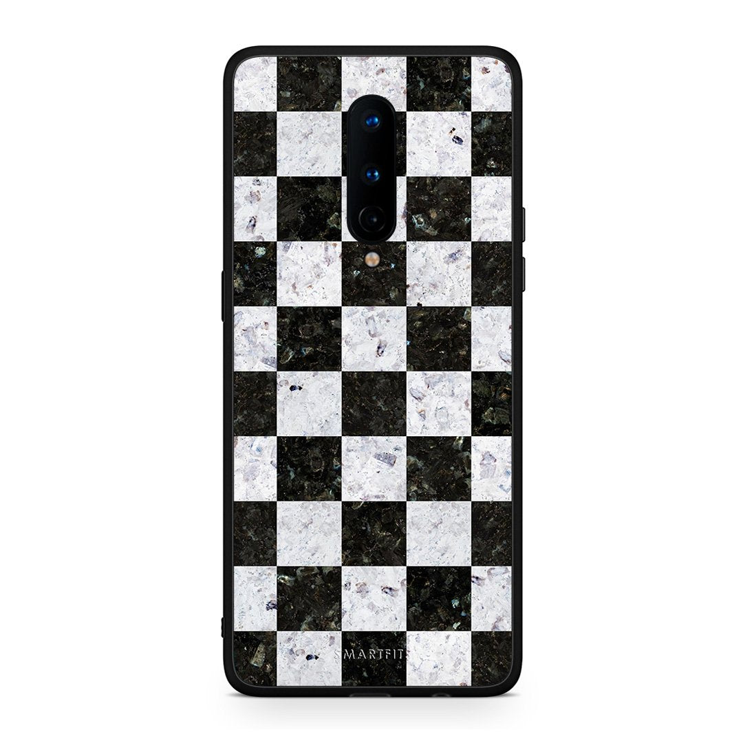 4 - OnePlus 8 Square Geometric Marble case, cover, bumper