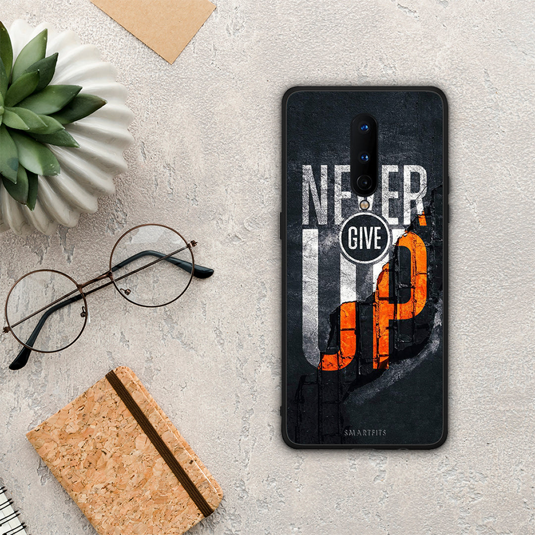 Never Give Up - OnePlus 8 θήκη