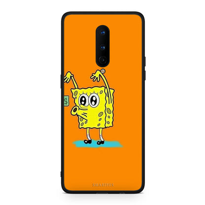 OnePlus 8 No Money 2 Θήκη Αγίου Βαλεντίνου από τη Smartfits με σχέδιο στο πίσω μέρος και μαύρο περίβλημα | Smartphone case with colorful back and black bezels by Smartfits