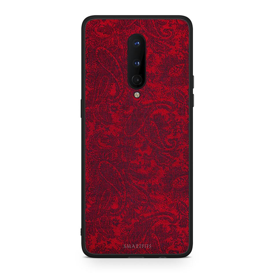 OnePlus 8 Paisley Cashmere θήκη από τη Smartfits με σχέδιο στο πίσω μέρος και μαύρο περίβλημα | Smartphone case with colorful back and black bezels by Smartfits